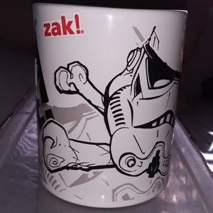 Zak designs Star Wars black white troop cup